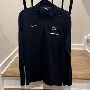 Penn State Nike Dri-FIT Navy Quarter-Zip